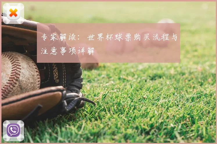专家解读:世界杯球票购买流程与注意事项详解